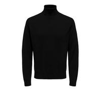 Only & Sons Pullover 'ONSLoui' nero Uomo - Abbigliamento - Pullover e cardigan - Pullover - Pullover dolcevita Only & Sons S