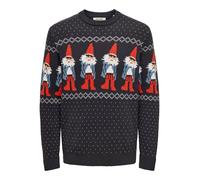 Only & Sons Pullover 'ONSX-Max' navy / grigio / rosso / bianco Uomo Only & Sons XL