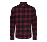 Only & Sons Camicia a quadri ONSGUDMUND LS Uomo Cabernet L