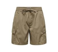 ONLY & SONS Shorts Onskal Cargo 0287 Pantaloncini, Caribou, L Uomo