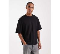 ONLY & SONS - T-shirt girocollo a maniche corte in cotone - - Tops - Uomo - Nero - M
