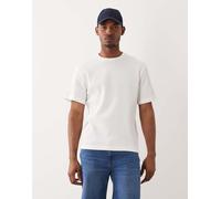 ONLY & SONS - T-shirt vestibilità comoda a nido d'ape bianca-Bianco 2XL