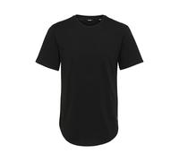 Only Play onsMATT LONGY SS Tee Noos T-Shirt, Nero Black, XL Uomo