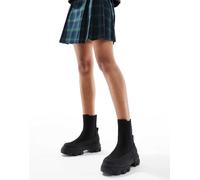 Only - Stivali neri con suola spessa-Nero 39