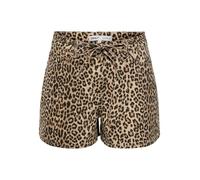 ONLY String AOP Shorts Otw Onlnaomi-Pantaloncini con Perizoma, Cocco tostato, S Donna