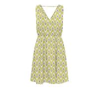 ONLY String Dress AOP Onlnova Life Vis Sara-Abito con Perizoma, Camping Gear, L Donna