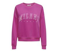 Only Onlsweat L/S Crew Oversize State Swt, Rosa Viola, XL
