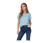 ONLY - T-shirt Moster Maniche Corte Scollo O Top - - Tops - Donna - Blu - L