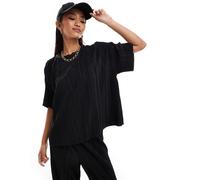 ONLY Onlravenna S/S Plisse Top Noos Jrs, Nero, M