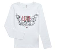 Only T-shirts a maniche lunghe KOGTENNA FIT L/S BOX TOP CS in Multicolore 8 anni
