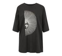 Only Tall Maglietta 'ONLJOYFULL' antracite / grigio chiaro Donna Only Tall XL