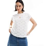 Only ONLSMILLA S/S Top Jrs Noos T-Shirt, Bianco (Cloud Dancer), M Donna