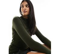 ONLY Onlemma-Maglietta a Maniche Lunghe con Scollo Alto, Modello Noos Jrs Top, Scarab, S Donna