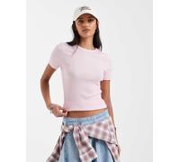 ONLY - Top aderente a coste rosa chiaro 34