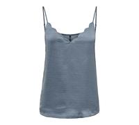 ONLY ONLDEBBIE Singlet Noos Wvn Top, Miraggio Blu, 44 Donna