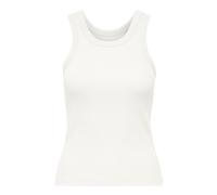 Only Top In Cotone Per Donne - Onlval Life Tanktop, Collo Rotondo, Slim Fit
