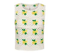 ONLY Top in maglia 'ONLEMMA' avorio / giallo / verde Donna ONLY XS