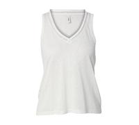 T-shirt da donna a maniche lunghe Only Penny Blanc L