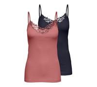 ONLY Top 'ONLKira' blu notte / rosa Donna ONLY XS