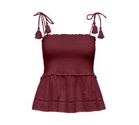 ONLY Top 'ONLMiva' rosso vino Donna - PROMO - Maglie e top - Top - Top eleganti ONLY M