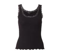ONLY Onlsara Sharai Lace Tank Top Jrs Noos Canotta Basic Senza Maniche Scollo A U E Dettaglio in Pizzo, Nero, M Donna