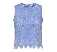 ONLY Onltulum SL EMB Top Wvn, Blue Bonnet, L Donna