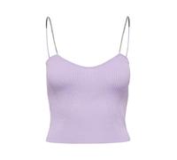 ONLY - Top smanicato con scollo a V - - Tops - Donna - Rosa - M