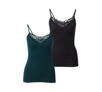 ONLY Top verde scuro / nero Donna ONLY M
