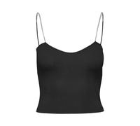 ONLY, ,Tops ,Donna ,Nero ,S Top Nero senza Maniche Collo a V
