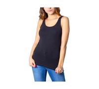ONLY, ,Tops ,Donna ,Nero ,XL Top in Cotone Nero con Spalline