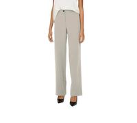 ONLY, ,Trousers ,Donna ,Bianco ,S Pantaloni Mid Straight Grigio Pumice