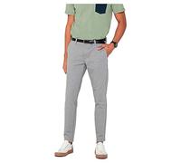 ONLY & SONS ONSMARK Pant Stripe GW 3727 Noos Pantaloni, Melange Grigio Chiaro, 31/34 Uomo