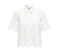 ONLY - Valais S/S Shirt - - Blouses & Shirts - Donna - Bianco - XL