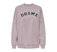 ONLY Velour O-Neck Swt Onlkaitlyn L/S-Girocollo in Velluto, Viola Ghiaccio, XS Donna