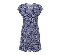 Only Vestito corto Onlclaudette Blu/Ombre Blu da Donna S Blu