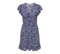 Only Vestito corto Onlclaudette Blu/Ombre Blu da Donna XS Blu