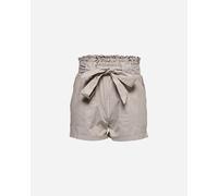 Only W Smilla Cot Rigato Caramello - Short