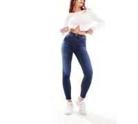 ONLY Onlwauw Mid SK DNM Bj581 Noos, Jeans Donna, Dark Blue Denim, M / 34L
