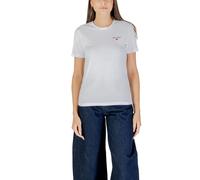 Only White Cotton T-Shirt - IT42|M