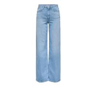 Only Onljuicy HW Wide Leg Rea141 DNM Noos, Mix Blu Chiaro, 30W x 32L