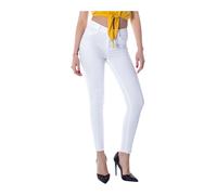 ONLY - Wide Leg Pantaloni - - Jeans - Donna - Bianco - L L32