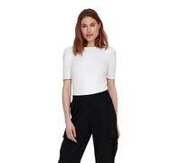 ONLY Women's Onllive Love 2/4 - Top da Donna, Taglia M, Colore: Bianco, Bianco, M