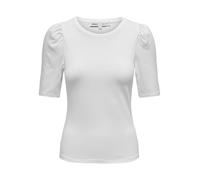 ONLY Maglietta 'ONLLive Love' bianco, Taglia M