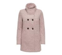 ONLY Womens ONLNEWSOPHIA Wool Coat CC OTW Jacke, Burlwood/Detail:Melange, L