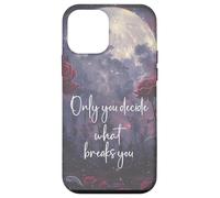 Only You Can Decide What Breaks You Bookish Smutt Book Lover Custodia per iPhone 12 mini