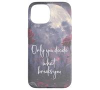 Only You Can Decide What Breaks You Bookish Smutt Book Lover Custodia per iPhone 15