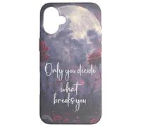 Only You Can Decide What Breaks You Bookish Smutt Book Lover Custodia per iPhone 16 Plus