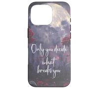 Only You Can Decide What Breaks You Bookish Smutt Book Lover Custodia per iPhone 16 Pro