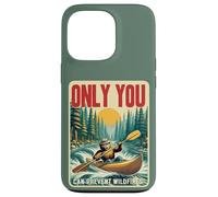 Only You Can Prevent Wildfires Smokey Bear Kayak Paddling Custodia per iPhone 13 Pro
