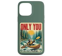 Only You Can Prevent Wildfires Smokey Bear Kayak Paddling Custodia per iPhone 13 Pro Max